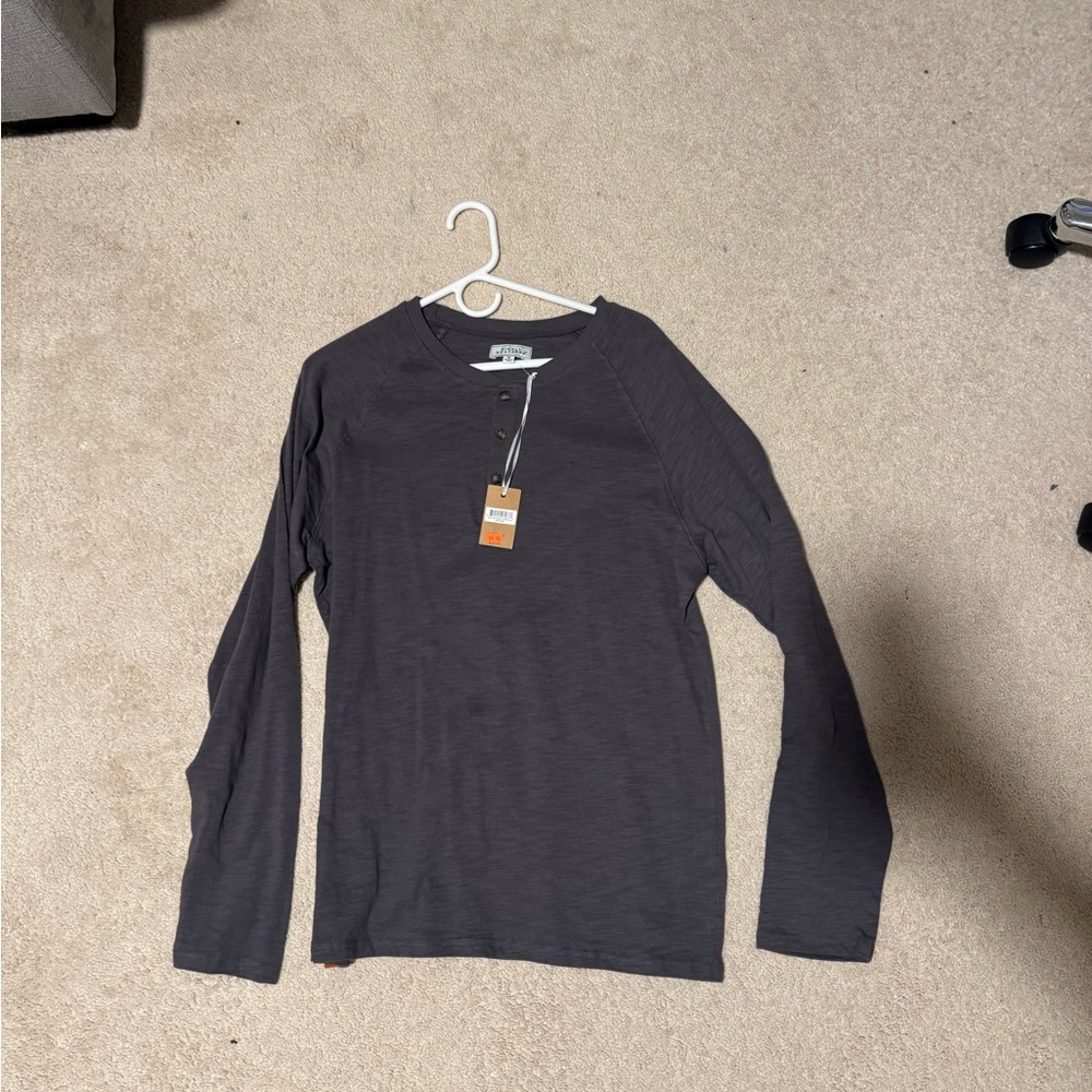 Gray Long Sleeve Shirt